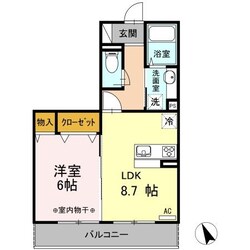 ウィルハイツ福井の物件間取画像